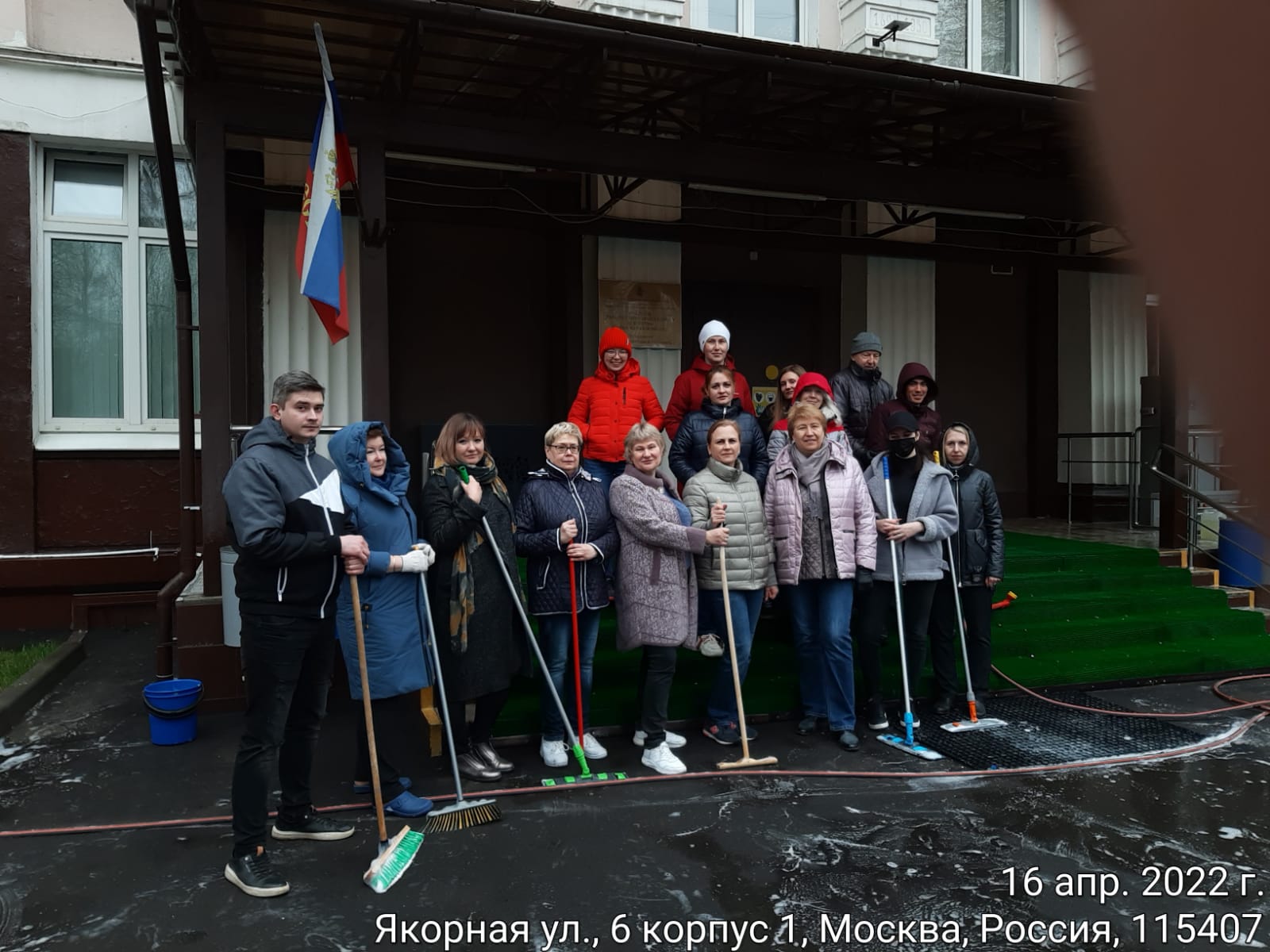 КОЛЛЕДЖ ФАБЕРЖЕ - УЧАСТНИК ГОРОДСКОГО СУББОТНИКА, ГБПОУ КДПИ им. Карла  Фаберже, Москва